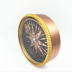 Steampunk Messing Kompass Gold