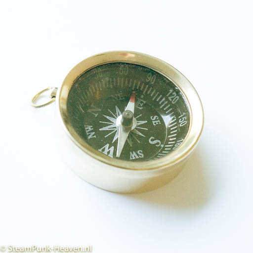 Steampunk Mini Messing Kompass Bibo