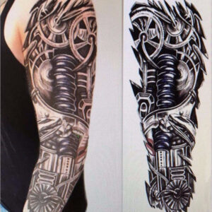Steampunk Tattoo Gear arm