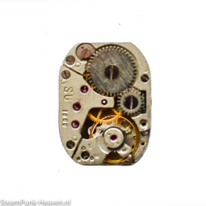 Steampunk Armbanduhr-Mechanismus rechteckig