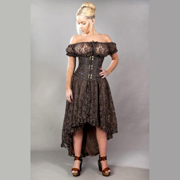 Steampunk Damen Rock Felia – Bild 3