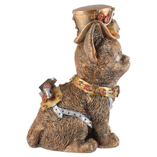 Steampunk Katzen Figur – Bild 3
