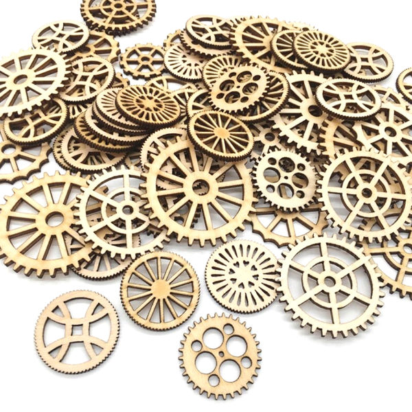 Steampunk Zahnrad-Set Anna