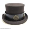 Steampunk Hutband Black Gear