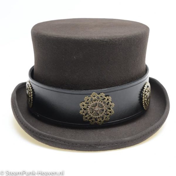 Steampunk Hutband Black Gear