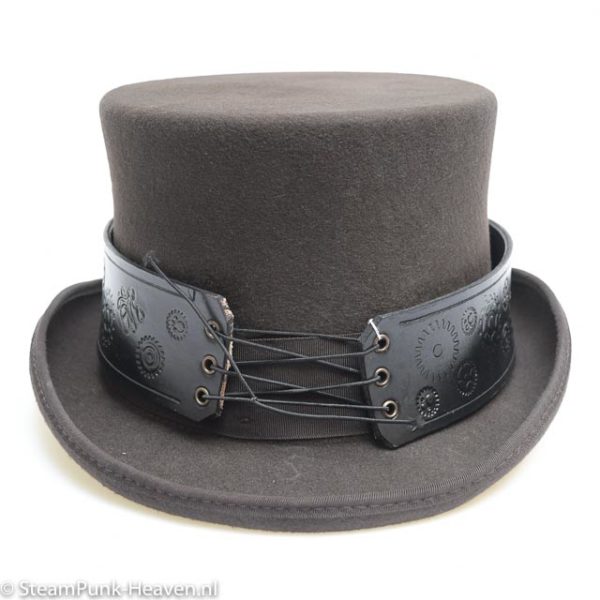 Steampunk Hutband Black Gear