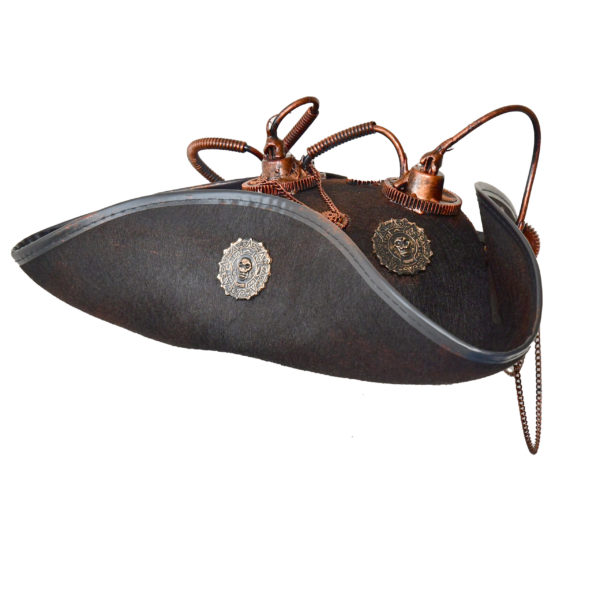 Steampunk Piratenhut Captain Bronto – Bild 4