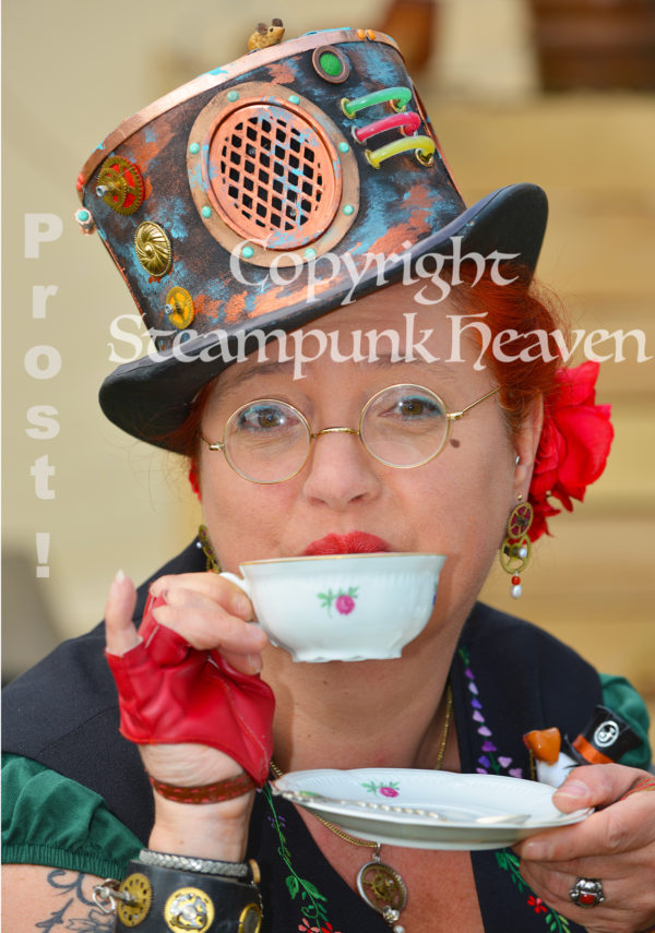 Steampunk Glückwunschkarten-Set Mortimer - WEG IST WEG – Bild 4