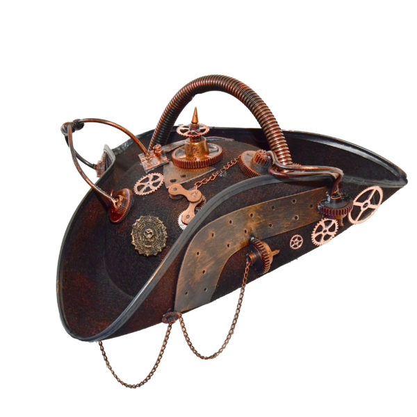 Steampunk Piratenhut Captain Drake – Bild 2