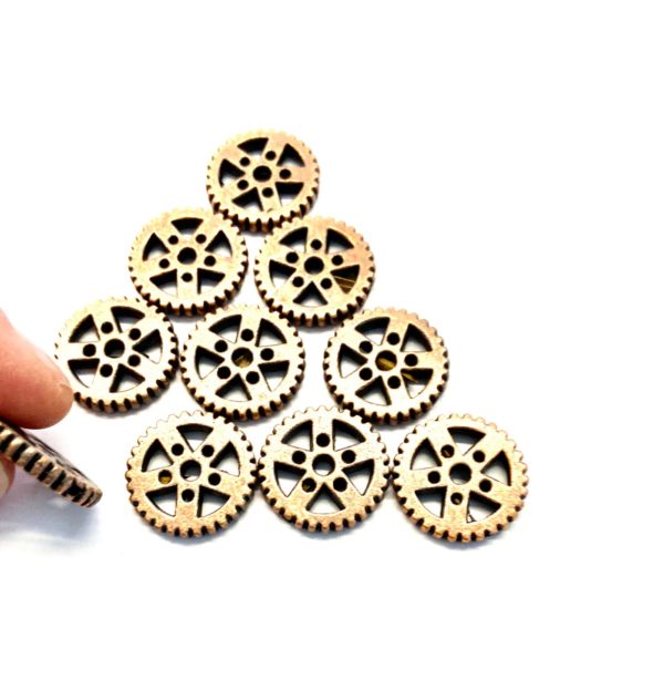 Steampunk Zahnrad-Set 20 – Bild 2
