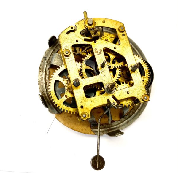 Steampunk Uhrwerk rund