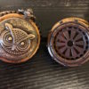 Steampunk Mixed-Media Uhr Winifred, 2er Set – Bild 2