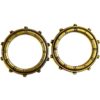 Steampunk Mixed-Media Uhr Winifred, 2er Set – Bild 4