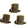 Steampunk Mixed-Media Zylinder Finnley, 3er Set – Bild 2