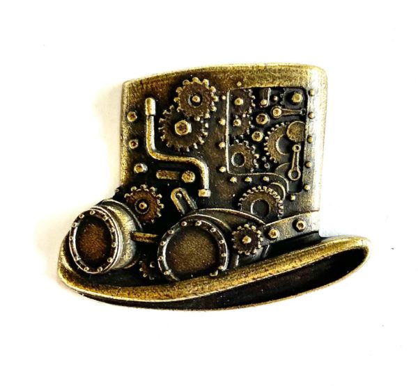 Steampunk Mixed-Media Zylinder Finnley, 3er Set