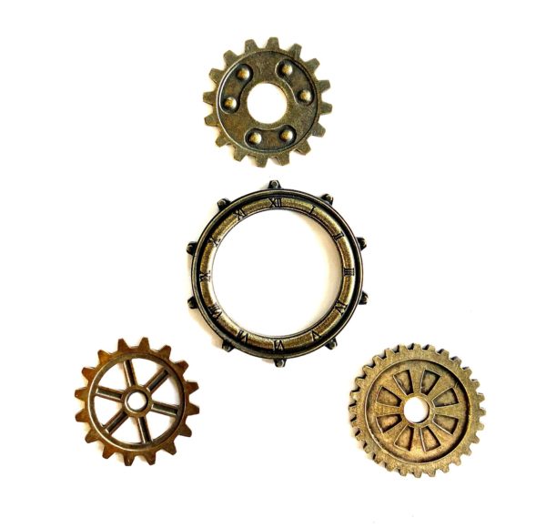 Steampunk Kettenanhänger Mix 24 - WEG IST WEG