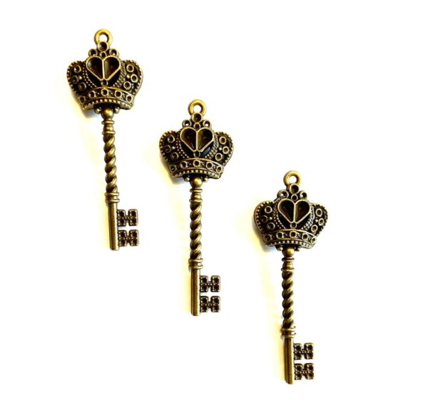 Steampunk Schlüssel 32, 3er Set