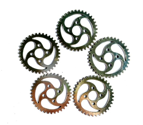 Steampunk Zahnrad Set 59, groß