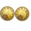 Steampunk Uhr 4, 2er Set