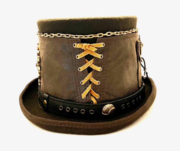 Steampunk Zylinder Norbert, Grösse 61