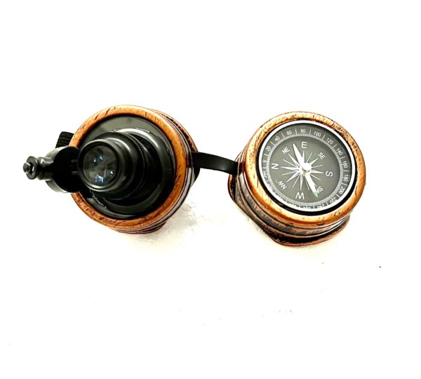 Steampunk Schweißerbrille 250 mit Licht! – Bild 3