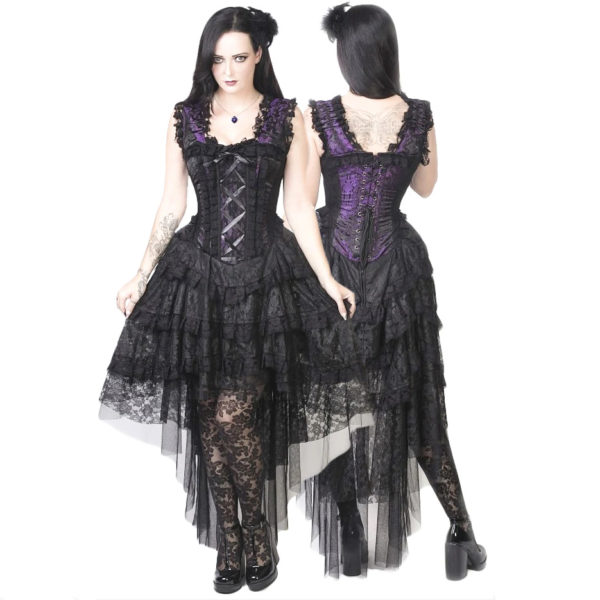 Steampunk Korsett-Kleid Lina