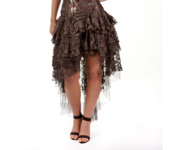 Steampunk Damen Rock Lizzie - auch für grosse Grössen!