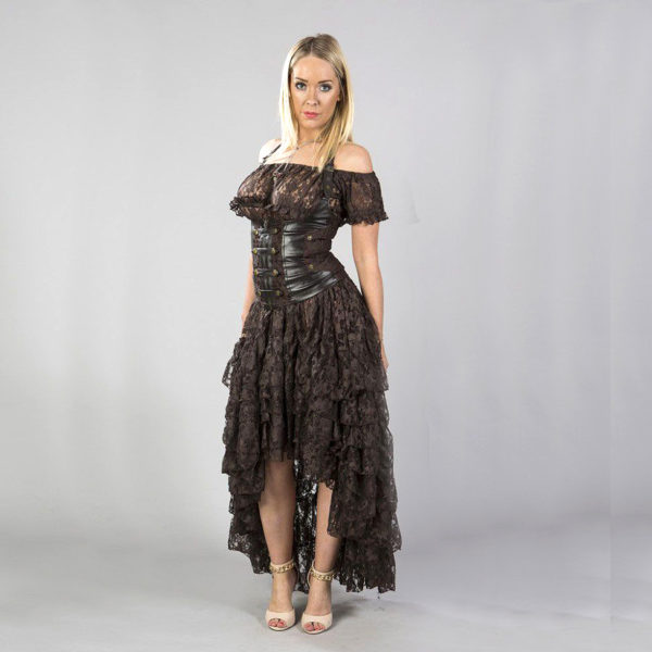 Steampunk Damen Rock Pearl auch für große Größen – Bild 3
