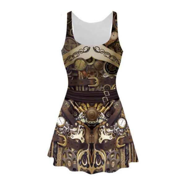 Steampunk Minikleid Susannah