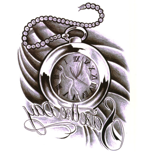 Steampunk Tattoo Seize the day