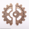 Steampunk Mixed-Media Zahnrad Martha