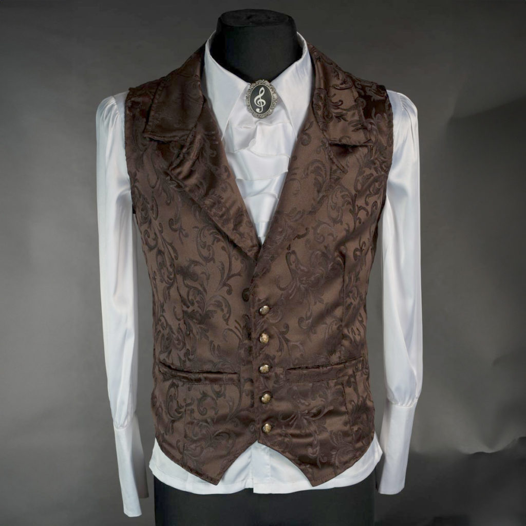 Steampunk Herren Weste Hans – fällt klein aus