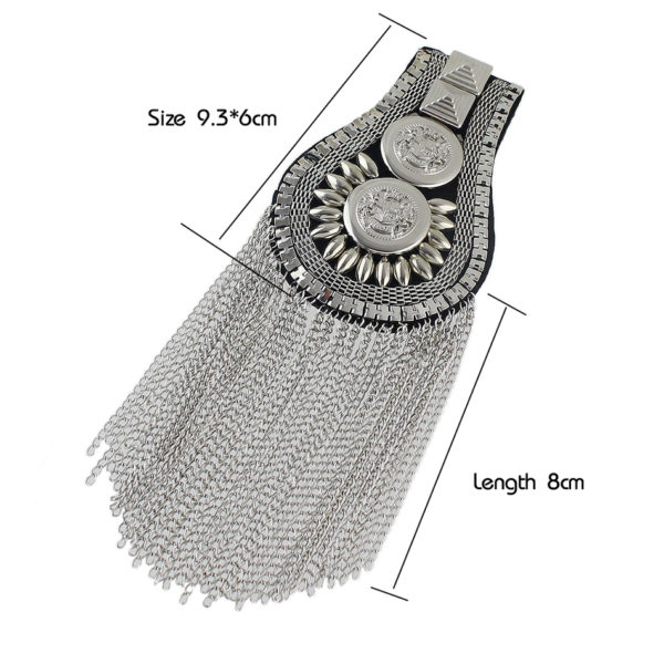 Steampunk Epauletten Shane – Bild 2