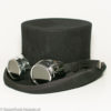 Steampunk Schweißerbrille 9, chrom – Bild 2