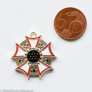 Steampunk Kettenanhänger Medaille 4