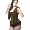 Steampunk Korsett-Top Liliane - auch für grosse Grössen