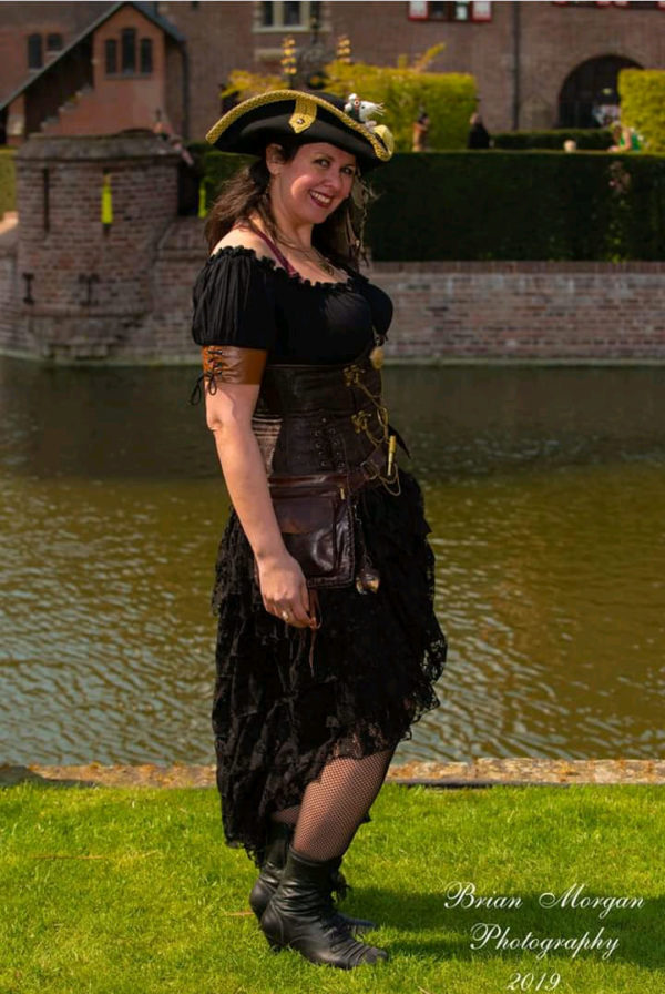 Steampunk Damen Rock Alissa auch für große Größen – Bild 2