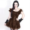 Steampunk Damen Korsettkleid Leslie - nur noch in Größe 42 (32")